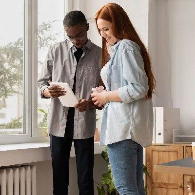 Homeowner friends ready to sell their property