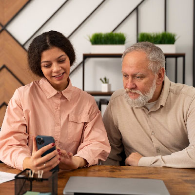 Homeowners signing closing documents remotely via video chat ID verification