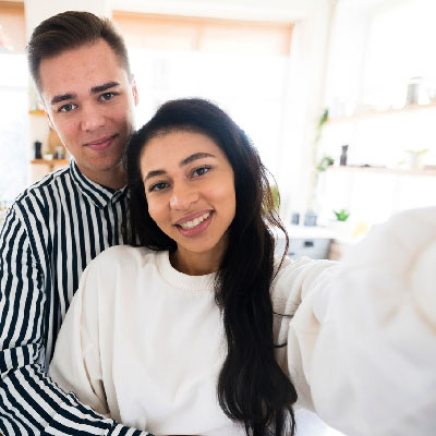 Homeowners celebrating after selling their property